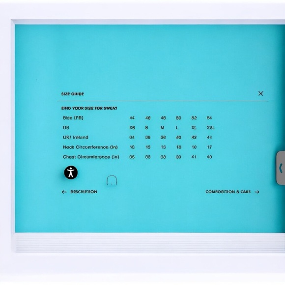 Sandro Sweatshirt XL Fits L Euro Size NWOT Yellow - Designer Athleisure - Picture 6 of 6